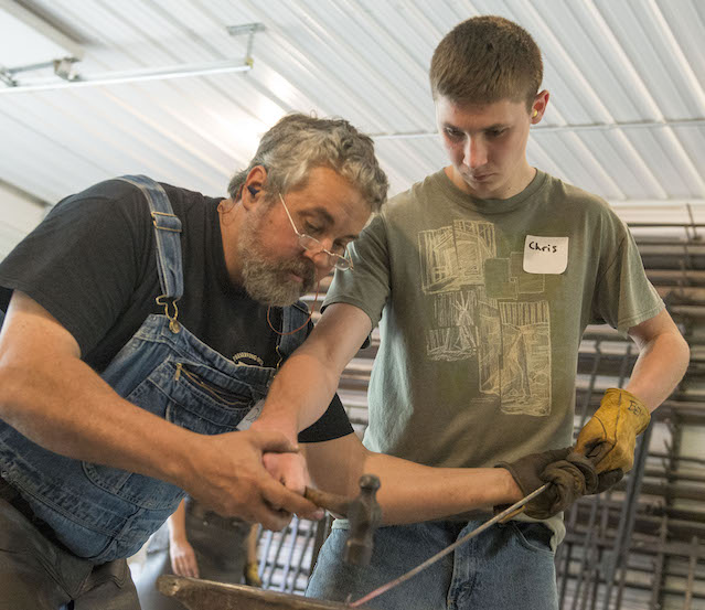 Blacksmithing_Class_beginner
